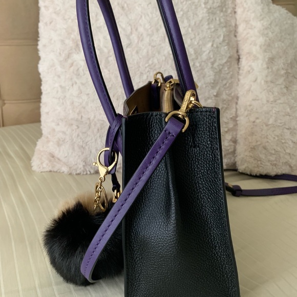 Michael Kors Mercer mini purple bag - Picture 5 of 8